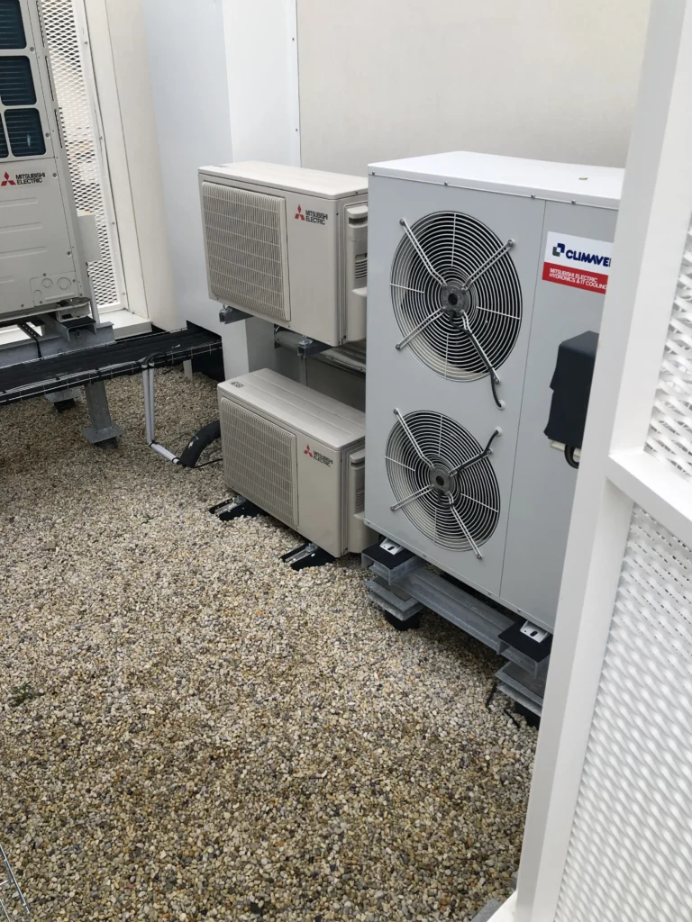 Systèmes de climatisation et d'ingénierie des fluides installés à PSLA Albert 1er, Caen.